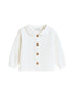 Camisa bambula blanco bebé