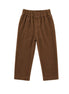 Pantalón recto micropana Cacao