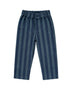 Pantalón recto micropana rayas gruesas azules Circo