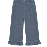 Pantalón palazzo niña Trueno detalle ondulado