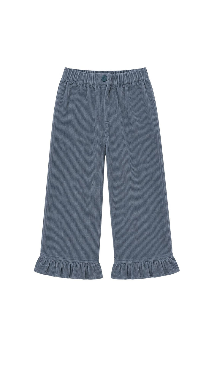 Pantalón palazzo niña Trueno detalle ondulado
