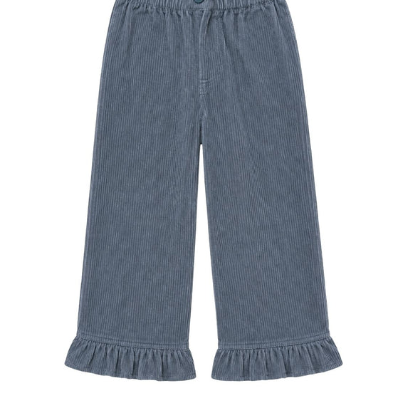 Pantalón palazzo niña Trueno detalle ondulado