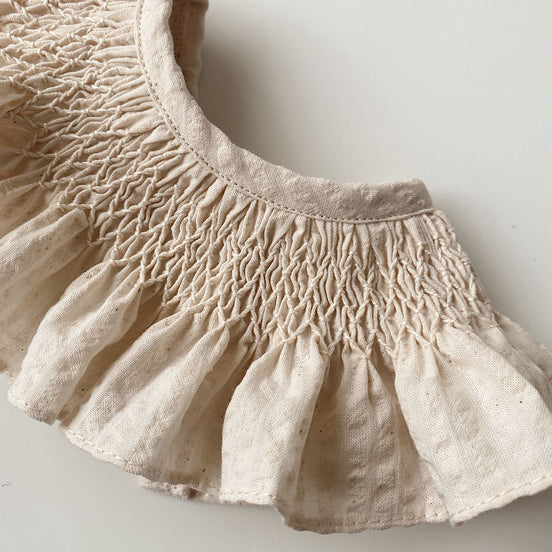 Cuello beige smock
