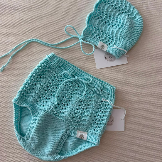 Conjunto Ondas turquesa 6-9m