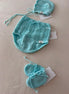 Conjunto Ondas turquesa 6-9m
