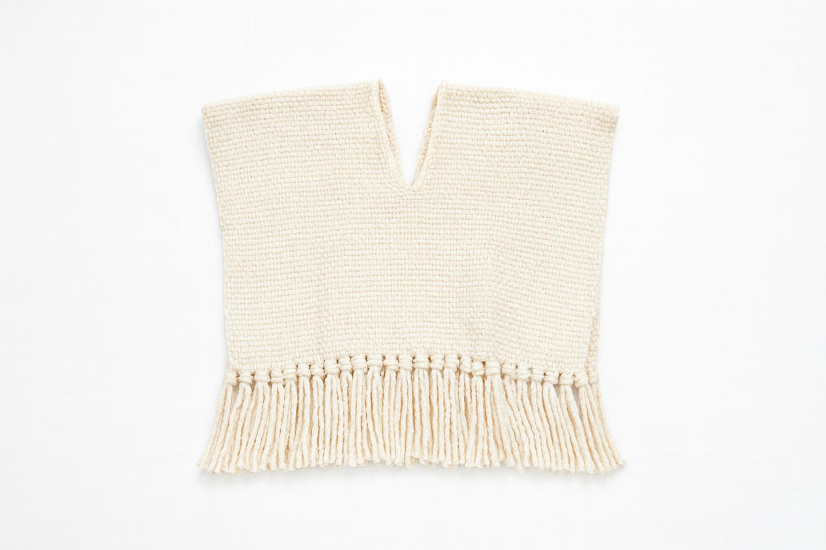 Poncho lana merino