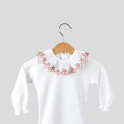 Body manga larga cuello bordado_Varios colores