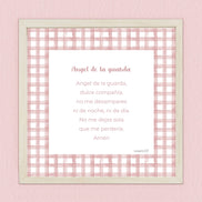 Oración Ángel de la guarda – rosa