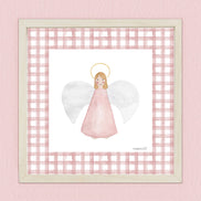 Lámina Angelita de la guarda – rosa
