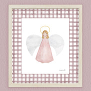 Lámina Angelita de la guarda – malva