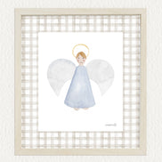 Lámina Angel de la guarda – beige