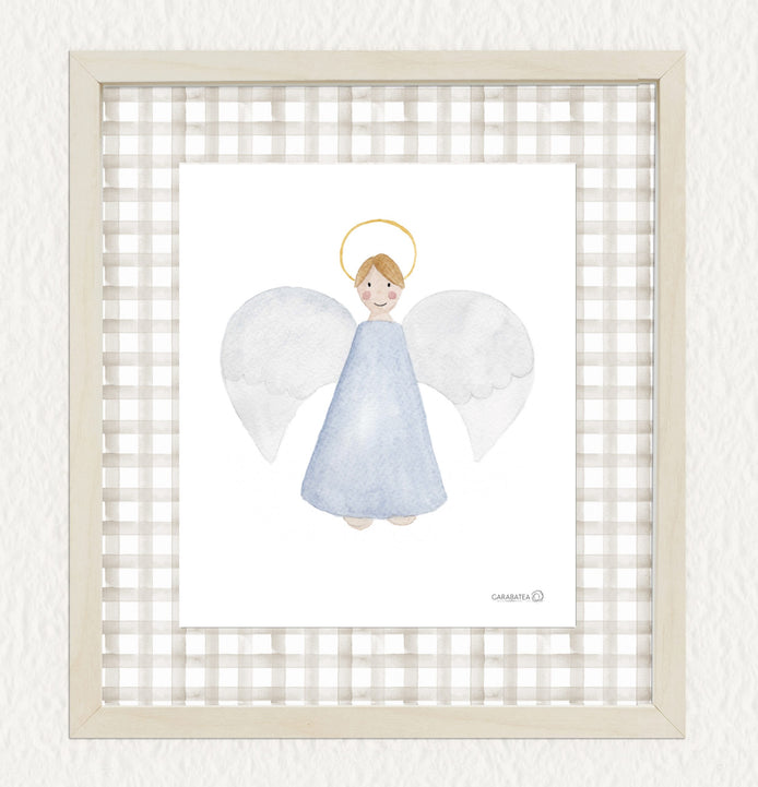 Lámina Angel de la guarda – beige