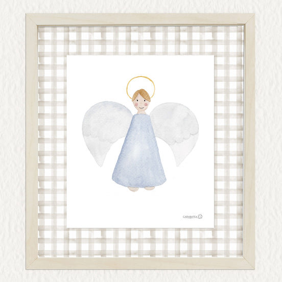 Lámina Angel de la guarda – beige