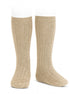 Calcetines altos básicos canalé TURRÓN 316
