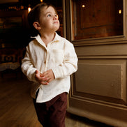 Camisa niño ecru