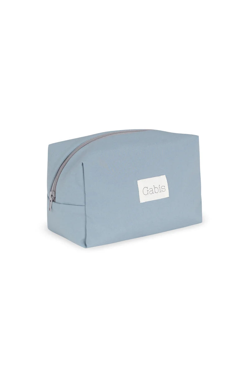 Neceser azul liso impermeable