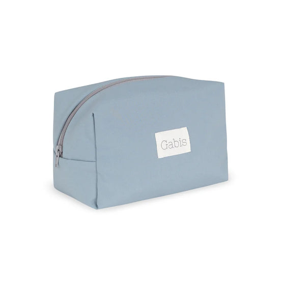 Neceser azul liso impermeable