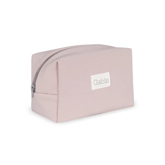 Neceser rosa liso impermeable