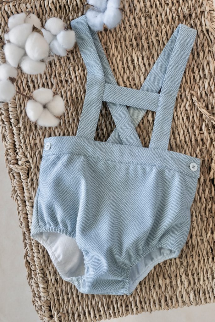 Bombacho espiga azul