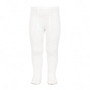 Leotardos básicos canalé BLANCO 200