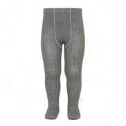 Leotardos básicos canalé GRIS CLARO 230