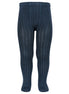 Leotardos básicos canalé LAPISLAZULI 484