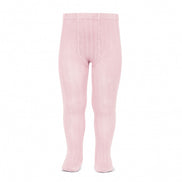 Leotardos básicos canalé ROSA 500
