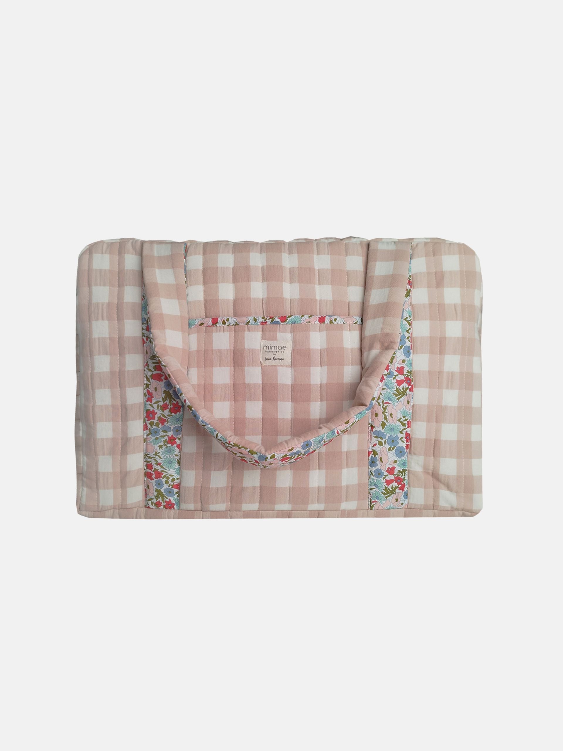 Bolsa Maternidad vichy rosa & Lucia