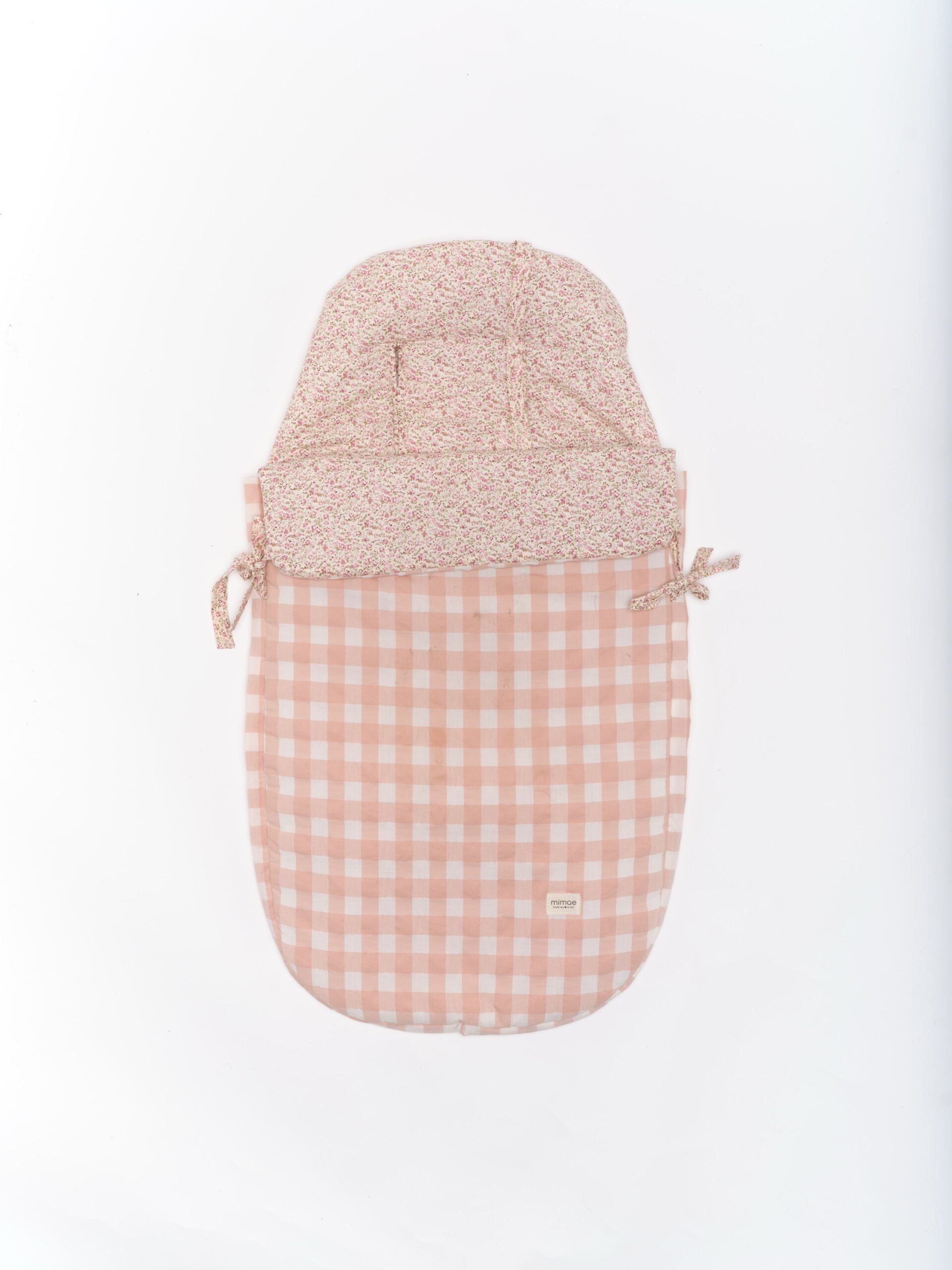 Saco silla Niloke & Vichy rosa