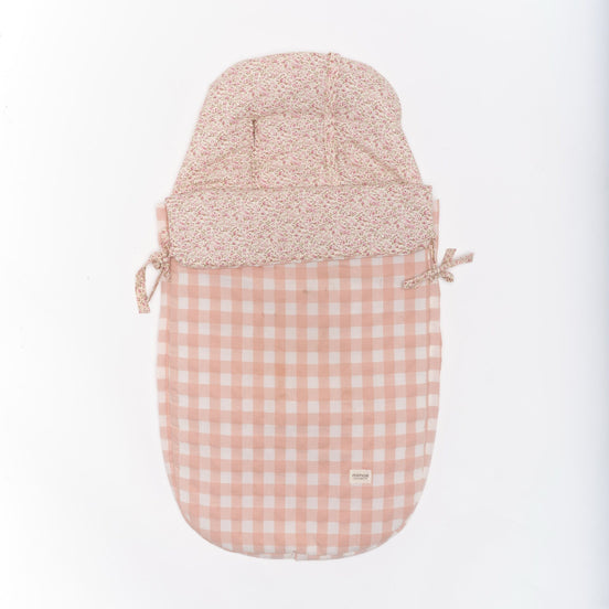 Saco silla Niloke & Vichy rosa