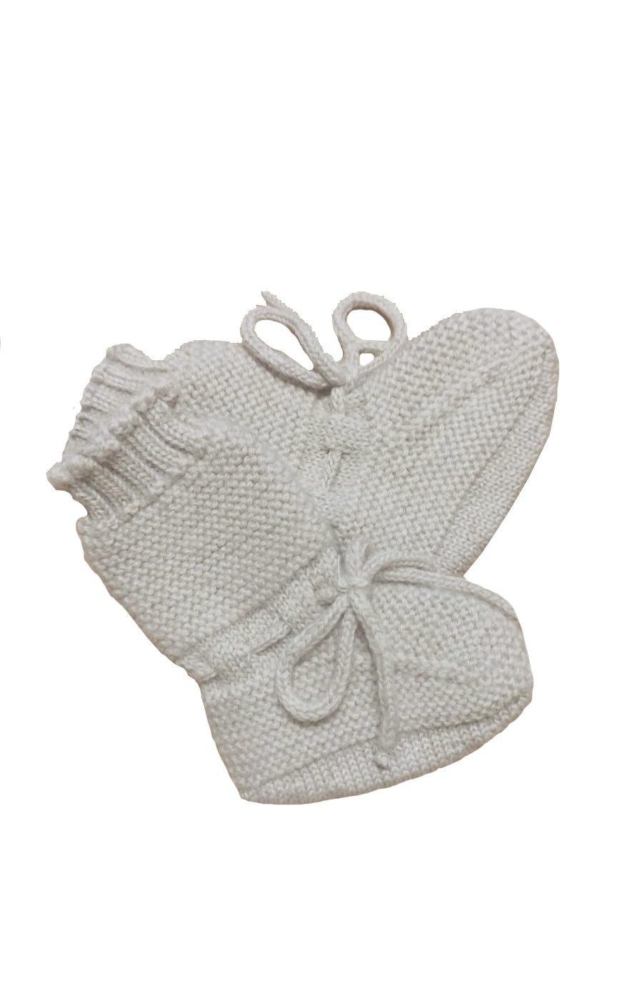 Patucos merino beige 1-3m