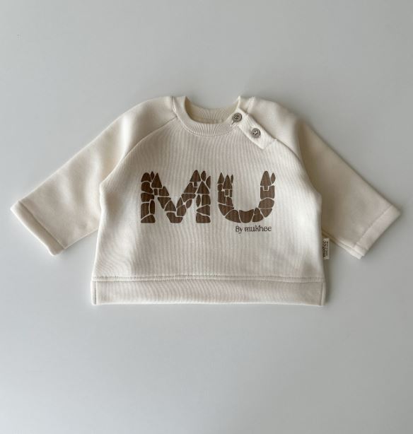 Sudadera MU marrón