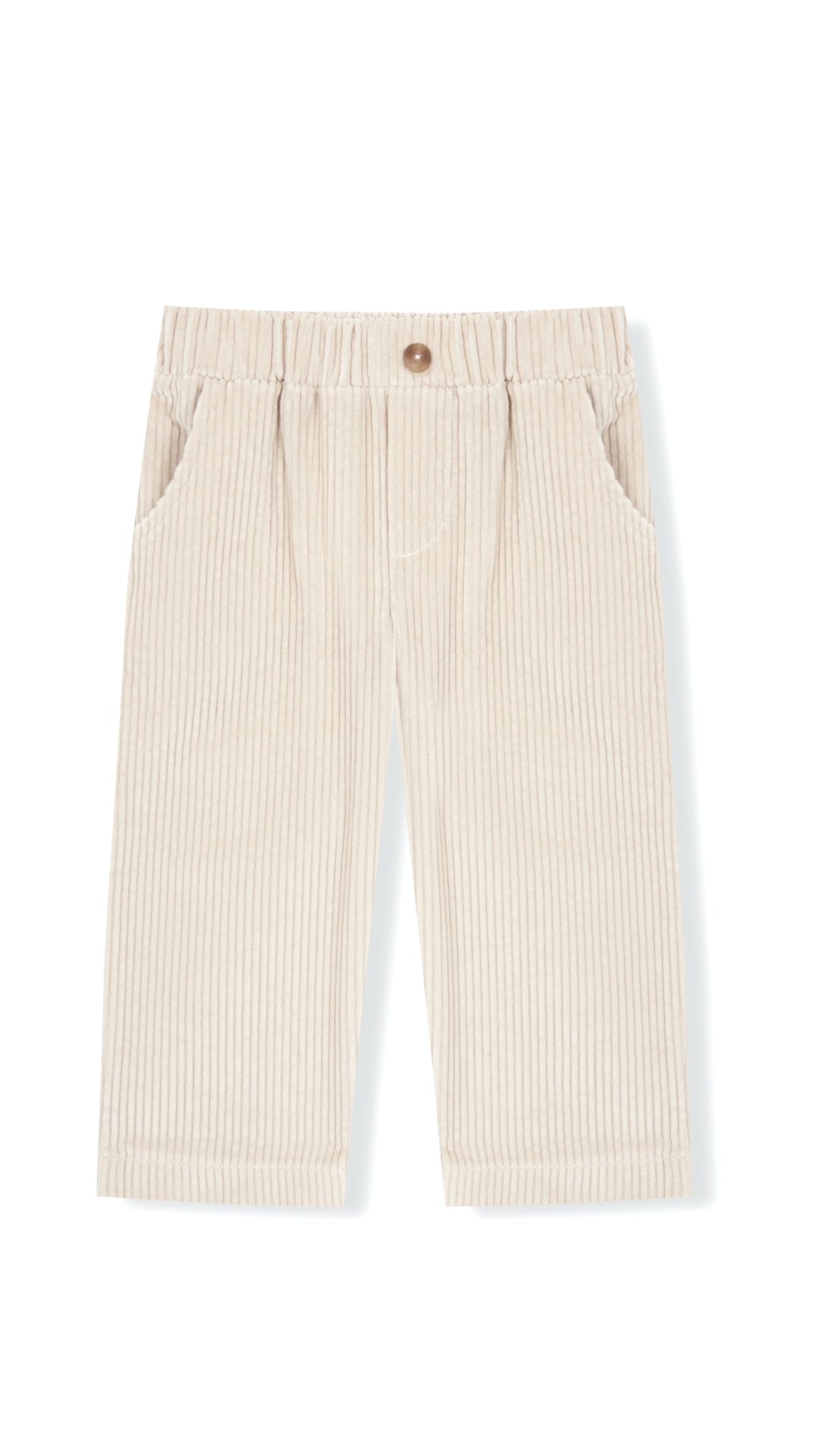 Pantalón chico crema